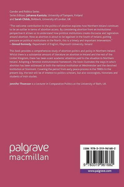 Produktbild: Abortion Law and Political Institutions