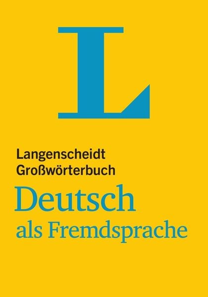 Produktbild: Langenscheidt Gro&szlig;w&ouml;rterbuch Deutsch als Fremdsprache
