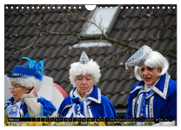 Produktbild: K&ouml;lner Karneval - das ganze Jahr! (Wandkalender 2026 DIN A4 quer), CALVENDO Monatskalender