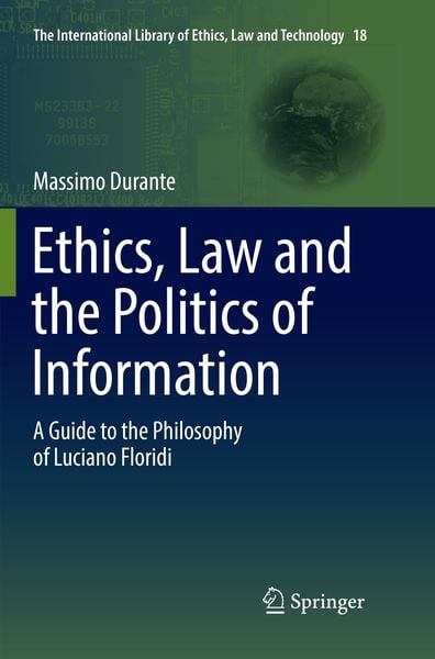 Produktbild: Ethics, Law and the Politics of Information