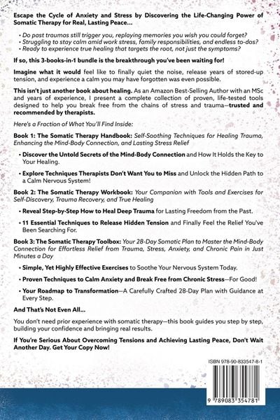 Produktbild: The Somatic Therapy Handbook, Workbook & Toolbox (3 Books in 1)