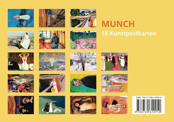 Produktbild: Postkarten-Set Edvard Munch