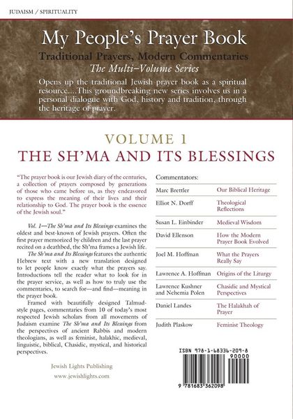 Produktbild: My People's Prayer Book Vol 1