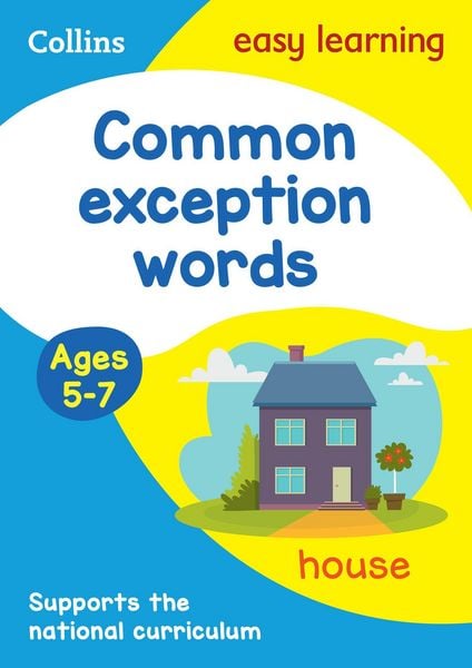 Produktbild: Common exception words Activity book Ages 5-7