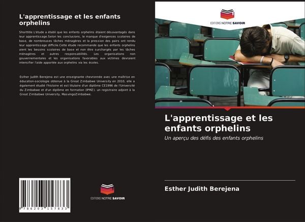 Produktbild: L'apprentissage et les enfants orphelins