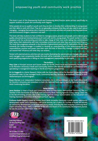Produktbild: Managing Modern Youth Work