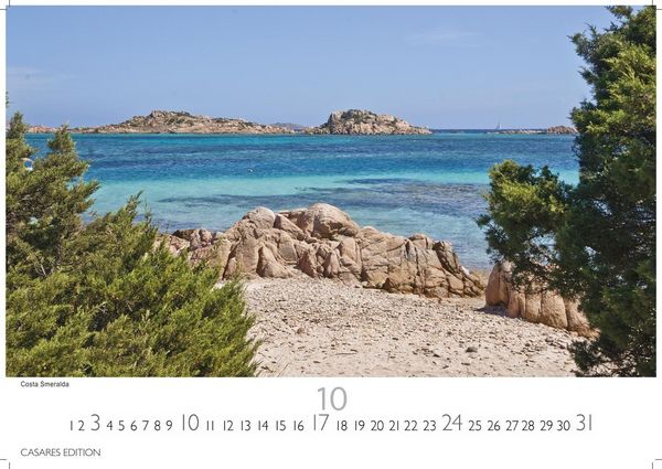 Produktbild: Sardinien Kalender 2027 &ndash; Wandkalender | Fotokalender Italien 35x50cm - mit 12 traumhaften Fotos von Str&auml;nden , Buchten & Natur der Mittelmeerinsel.