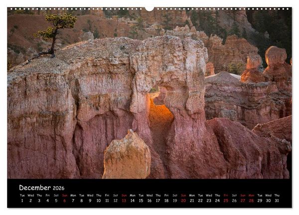 Produktbild: Beautiful Bryce Canyon (High Quality Premium Wall Calendar 2026 DIN A2 landscape),CALVENDO 12 Month Wall Calendar