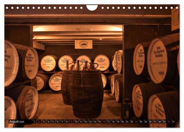 Produktbild: Whisky Distillery - Schottische Brennereien (Wandkalender 2026 DIN A4 quer), CALVENDO Monatskalender