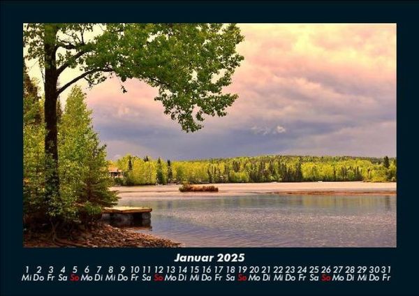 Produktbild: Naturlandschaften 2025 Fotokalender DIN A5