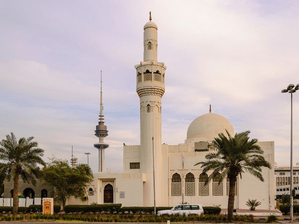 Produktbild: CALVENDO Puzzle Abdulaziz Al Othman Mosque, Lege-Gr&ouml;&szlig;e 64 x 48 cm Foto-Puzzle Bild von Juergen Woehlke