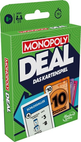 Produktbild: Hasbro G0351100 - Monopoly Deal, Das Kartenspiel