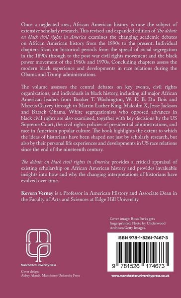 Produktbild: The debate on black civil rights in America