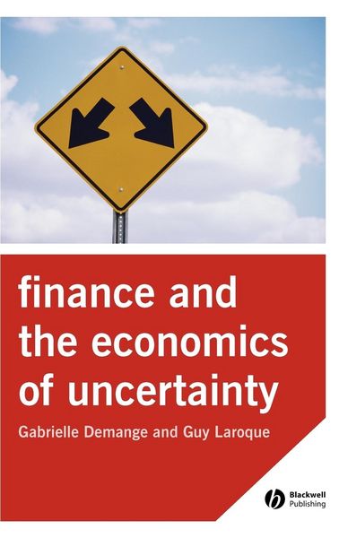 Produktbild: Demange: Finance Economics Uncertainty