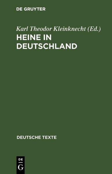 Produktbild: Heine in Deutschland