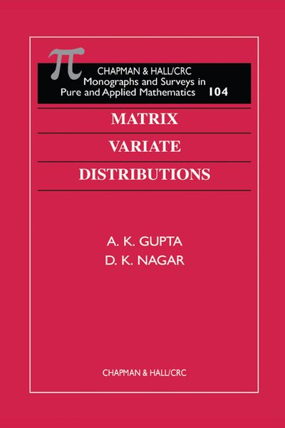 Produktbild: Matrix Variate Distributions