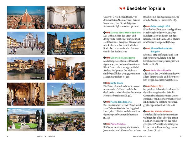 Baedeker SMART Reiseführer Florenz