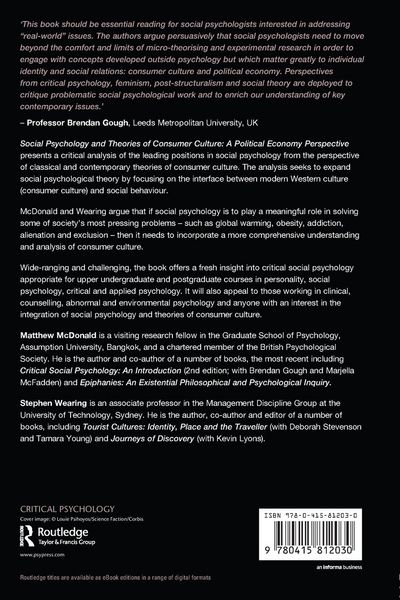 Produktbild: Social Psychology and Theories of Consumer Culture