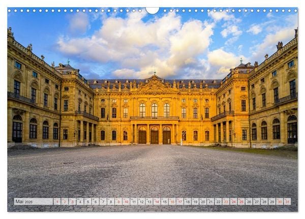 Produktbild: W&uuml;rzburg Impressionen (Wandkalender 2026 DIN A3 quer), CALVENDO Monatskalender