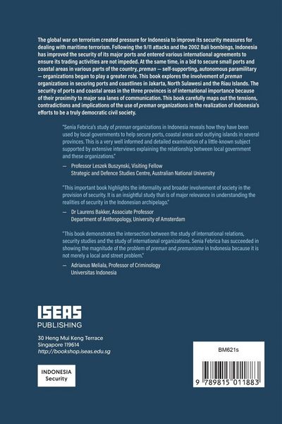 Produktbild: Port Security and Preman Organizations in Indonesia