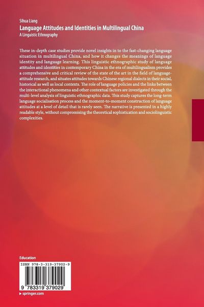 Produktbild: Language Attitudes and Identities in Multilingual China