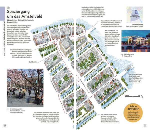 Produktbild: Vis-&agrave;-Vis Reisef&uuml;hrer Amsterdam