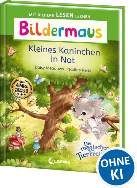 Bildermaus - Kleines Kaninchen in Not, Gebundene Ausgabe von Daisy Meadows, Loewe, 9783743219045