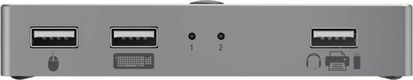 Produktbild: Hama 2+2 Port KVM-Umschalter HDMI USB 4096 x 2160 Pixel