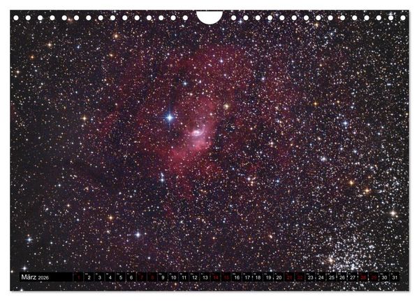 Produktbild: Ein Streifzug durch das Universum (Wandkalender 2026 DIN A4 quer), CALVENDO Monatskalender