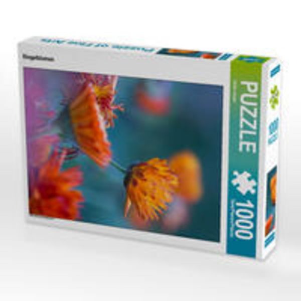 CALVENDO Puzzle Ringelblumen 1000 Teile Lege-Größe 48 x 64 cm Foto-Puzzle Bild von Ulrike Adam
