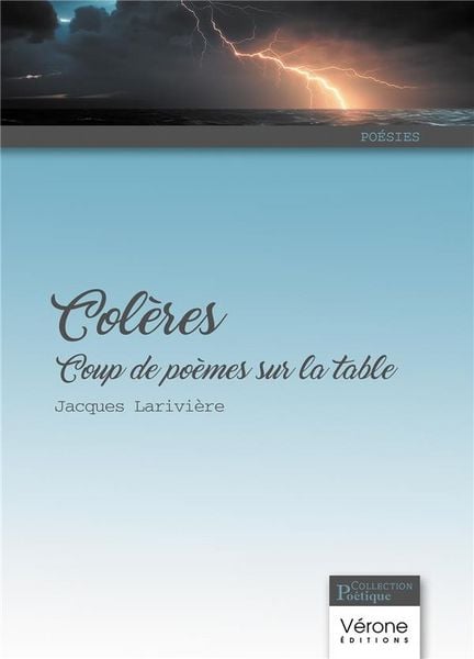 Produktbild: Coleres coup de poemes sur la table