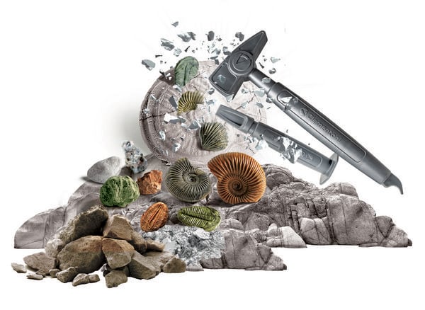 Produktbild: Ausgrabungsset Galileo Fossilien & Mineralien