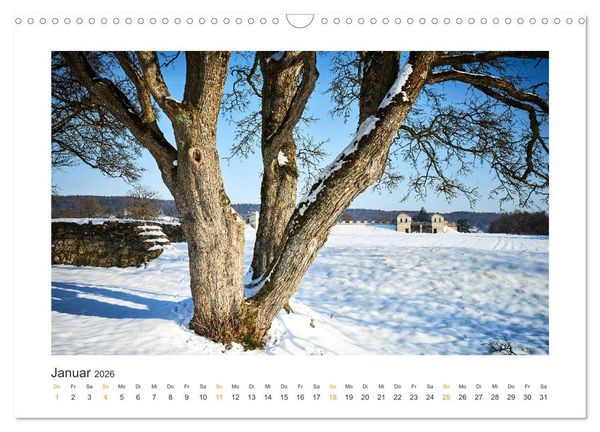 Produktbild: Landschaften des Altm&uuml;hltals (Wandkalender 2026 DIN A3 quer), CALVENDO Monatskalender