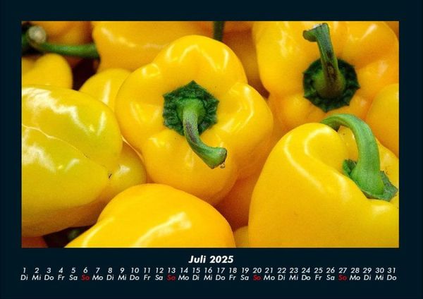 Produktbild: Gem&uuml;sekalender 2025 Fotokalender DIN A4