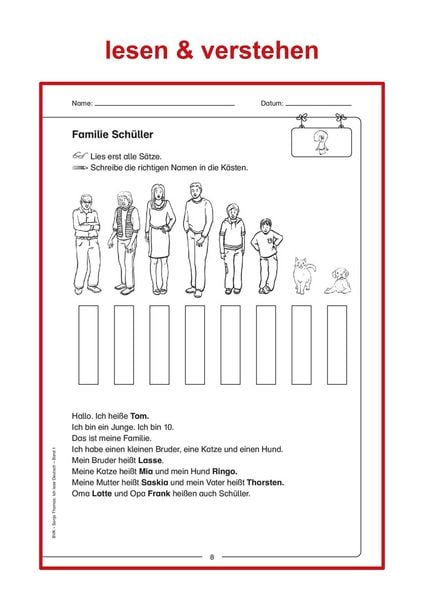 Produktbild: Ich lese Deutsch Band 1