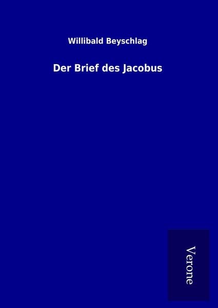 Produktbild: Der Brief des Jacobus