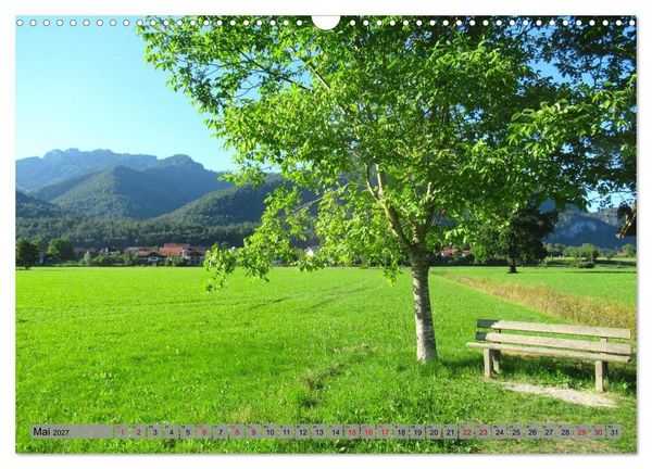 Produktbild: Im Achental - Erholung in den Chiemgauer Alpen (Wandkalender 2027 DIN A3 quer), CALVENDO Monatskalender