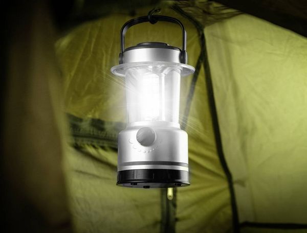 Produktbild: Calima 46000 LED Camping-Laterne 352g Silber-Blau
