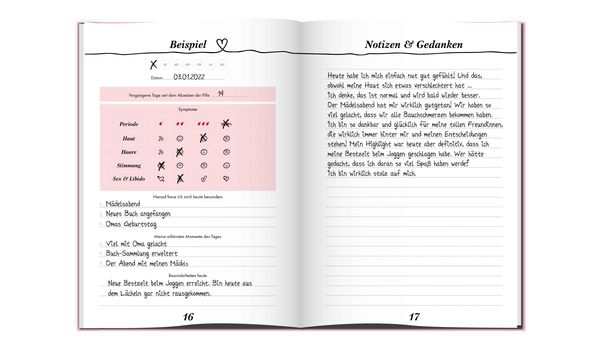 Produktbild: Ich nat&uuml;rlich gl&uuml;cklich &ndash; Das Tagebuch