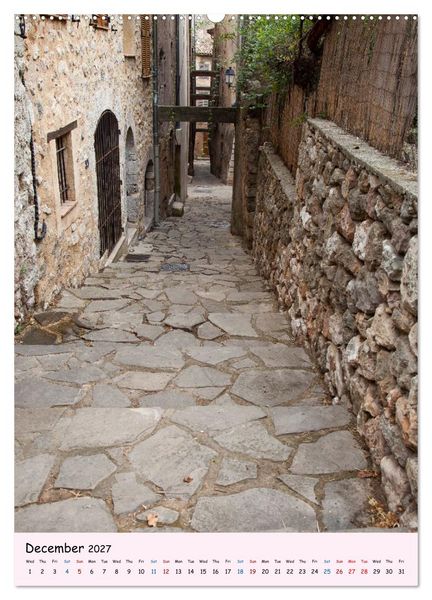 Produktbild: Provence &ndash; Scenic Villages of France (Wall Calendar 2027 DIN A2 portrait), CALVENDO 12 Month Wall Calendar