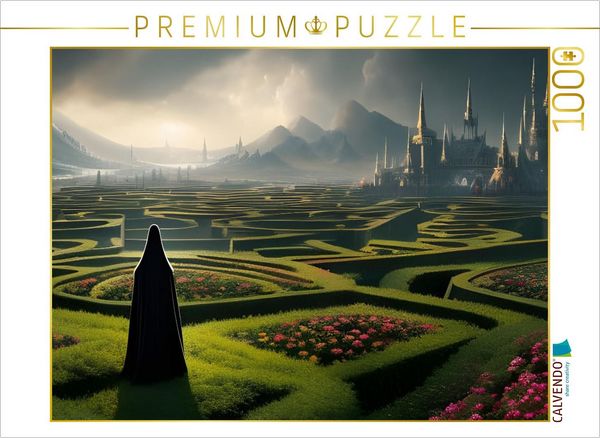 CALVENDO Puzzle Das Labyrinth | 1000 Teile Lege-Größe 64x48cm Foto-Puzzle für glückliche Stunden