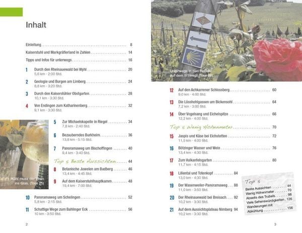 Produktbild: Zeit zum Wandern Kaiserstuhl und Markgr&auml;flerland