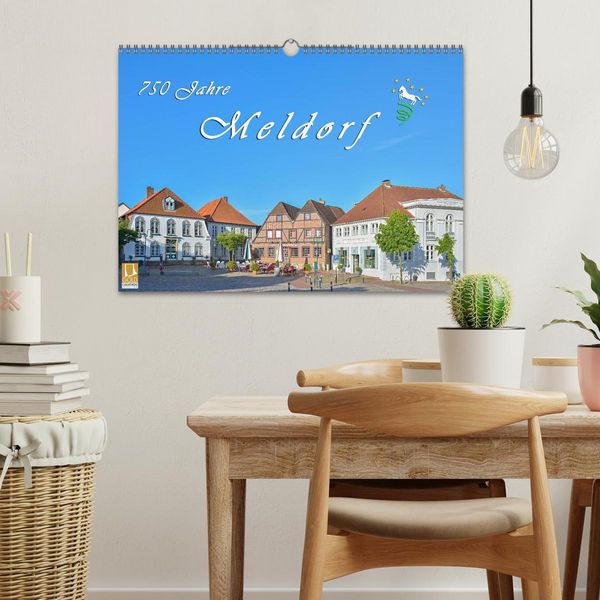 Produktbild: 750 Jahre Meldorf (Wandkalender 2026 DIN A3 quer), CALVENDO Monatskalender