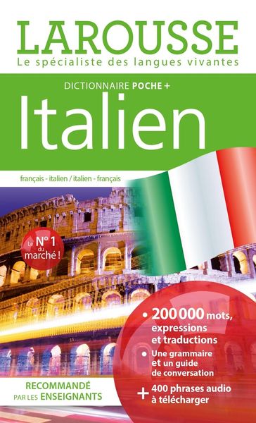 Produktbild: Italien, dictionnaire poche+ : fran&ccedil;ais-italien, italien-fran&ccedil;ais