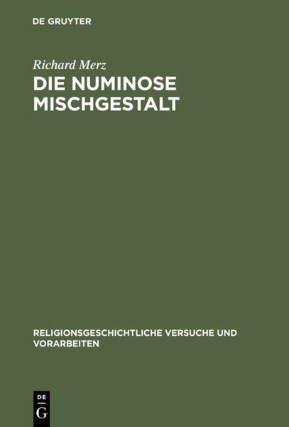 Produktbild: Die numinose Mischgestalt