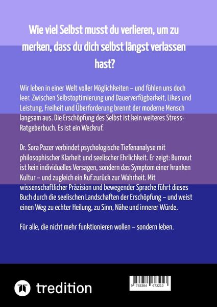 Produktbild: Die Ersch&ouml;pfung des Selbst