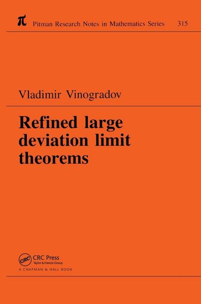 Produktbild: Refined Large Deviation Limit Theorems