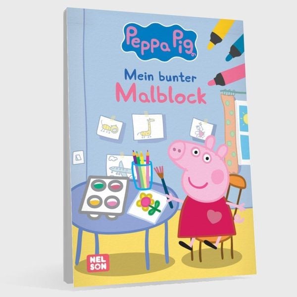 Produktbild: Peppa Wutz Ausmalbilder: Mein bunter Malblock