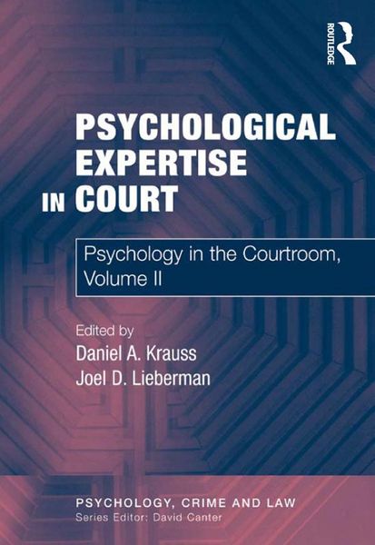Produktbild: Psychological Expertise in Court