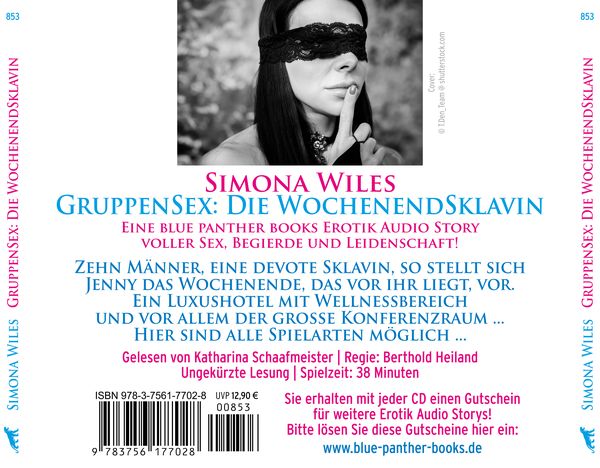 Produktbild: GruppenSex: Die WochenendSklavin | Erotik Audio Story | Erotisches Hörbuch Audio-CD